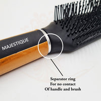 Majestique 8 Row Flat Series Hair Brush 1 Piece