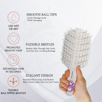 Majestique Small Hair Brush For Adults & Baby Kids Assorted 1 Piece