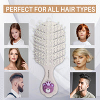 Majestique Small Hair Brush For Adults & Baby Kids Assorted 1 Piece