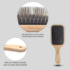 Majestique Wood Hair Paddle Brush For Adults & Baby Kids Assorted 1 Piece