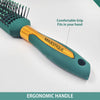 Majestique Vented Hair Brush For Blow Drying Velvet Green 1 Piece