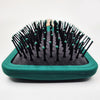 Majestique Paddle Brush with A Large Cushion - Velvet Green 1 Piece