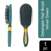 Majestique Detangler Hair Brush Velvet Green 1 Piece