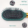Majestique Detangler Hair Brush Velvet Green 1 Piece
