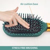 Majestique Detangler Hair Brush Velvet Green 1 Piece