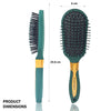 Majestique Detangler Hair Brush Velvet Green 1 Piece