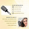 Majestique Round Hair Brush For Blow Drying 2.5 Inch 1 Piece