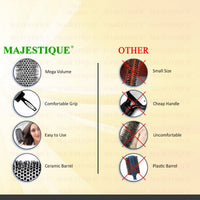 Majestique Round Hair Brush For Blow Drying 2.5 Inch 1 Piece