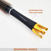 Majestique Crown Series Round Hair Brush for Blow Drying 1 Piece
