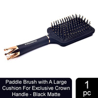 Majestique Crown Series Paddle Brush with A Large Cushion 1 Piece