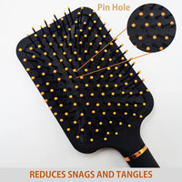 Majestique Crown Series Paddle Brush with A Large Cushion 1 Piece