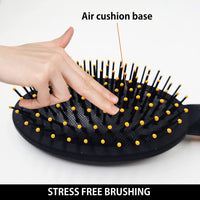 Majestique Crown Series Oval Shape Detangling Brush 1 Piece