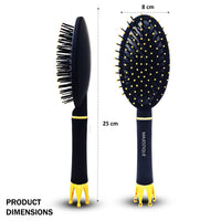 Majestique Crown Series Oval Shape Detangling Brush 1 Piece