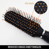 Majestique Crown Series Flat Hair Brush 1 Piece