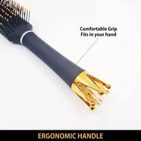 Majestique Crown Series Flat Hair Brush 1 Piece