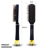 Majestique Crown Series Flat Hair Brush 1 Piece