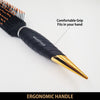Majestique Slim Luxe Roller Brush For Exclusive Cone Tip Handle Black 1 Piece