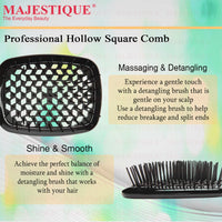 Majestique Ultra-Soft Large Detangler Brush Assorted 1 Piece