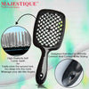 Majestique Ultra-Soft Large Detangler Brush Assorted 1 Piece