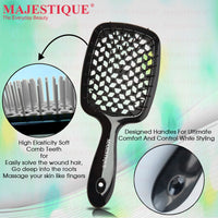 Majestique Ultra-Soft Large Detangler Brush Assorted 1 Piece
