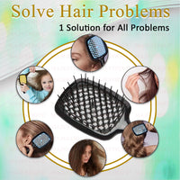 Majestique Ultra-Soft Large Detangler Brush Assorted 1 Piece