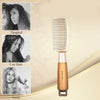 Majestique Wide Tooth Comb Golden 1 Piece