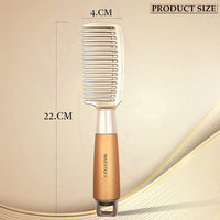 Majestique Wide Tooth Comb Golden 1 Piece