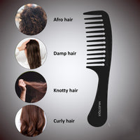 Majestique Hair Detangling Comb With Wide Teeth Assorted 1 Piece