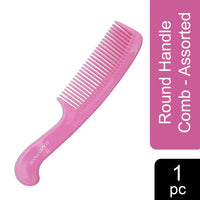 Majestique Round Handle Comb Assorted 1 Piece