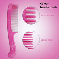 Majestique Round Handle Comb Assorted 1 Piece
