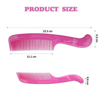 Majestique Round Handle Comb Assorted 1 Piece