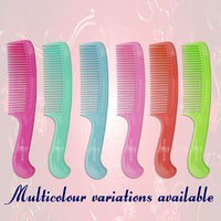 Majestique Round Handle Comb Assorted 1 Piece