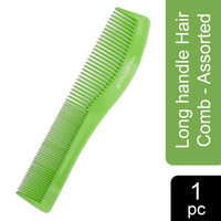 Majestique Long handle Hair Comb Assorted 1 Piece