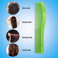 Majestique Long handle Hair Comb Assorted 1 Piece