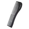 Majestique Professional 7.4 Inch Black Carbon Fiber Anti Static Comb 1 Piece
