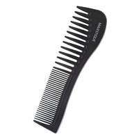 Majestique Professional 7.4 Inch Black Carbon Fiber Anti Static Comb 1 Piece