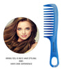 Majestique Wide Tooth Comb Detangler Big Comb Assorted 1 Piece