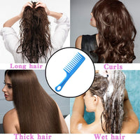 Majestique Wide Tooth Comb Detangler Big Comb Assorted 1 Piece