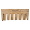 Majestique Wooden Wide Tooth Comb 1 Piece