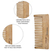 Majestique Wooden Wide Tooth Comb 1 Piece