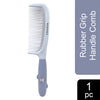 Majestique Rubber Grip Handle Comb 1 Piece