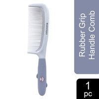 Majestique Rubber Grip Handle Comb 1 Piece