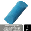 Majestique Moisturizing Body Wash With Sponge Foot Buffer Assorted 1 Piece