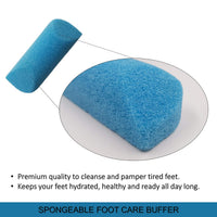 Majestique Moisturizing Body Wash With Sponge Foot Buffer Assorted 1 Piece