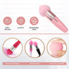 Majestique Facial Cleaning Sponge With Mushroom Makeup Sponge Combo
