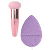 Majestique Facial Cleaning Sponge And Mushroom Makeup Sponge With Finger Glove Combo