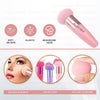 Majestique Facial Cleaning Sponge And Mushroom Makeup Sponge With Finger Glove Combo