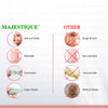 Majestique Facial Cleaning Sponge And Mushroom Makeup Sponge With Finger Glove Combo