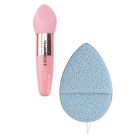 Majestique Facial Cleaning Sponge with Cut Makeup Sponge forCMB538 1 Piece