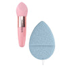 Majestique Facial Cleaning Sponge with Cut Makeup Sponge forCMB538 1 Piece